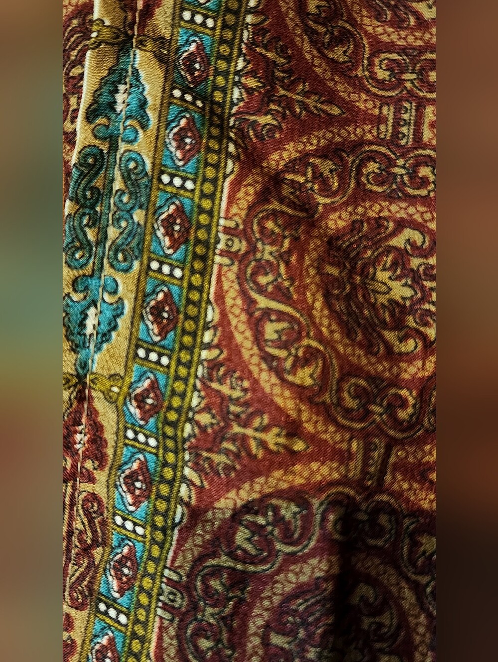 Reversible Wrap Skirt XL - Picture 7 of 8